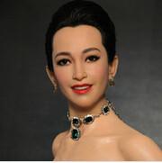 China Movie Life Size  Fiberglass or Rubber Realistic Wax Figures Of Human Nude Female for sale