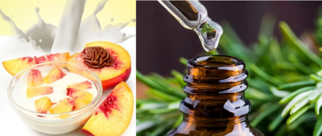 Peaches & Cream Fragrance Oil bottle