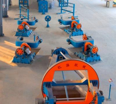 China Drum Type Cable Wire Twisting Machine PN1600 Traversing Motors for sale