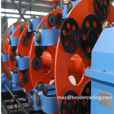 China A máquina blindada da fabricação do cabo do fio de aço com morre suporte à venda