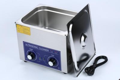 China CE/FCC Fiber Fixtures Ultrasonic Cleaning Machine , 9L Ultrasonic Washing Equipment for sale