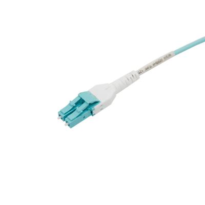 China SM/OM3/OM4 Fiber Optic Cable LC Duplex Connector For Armored Patch Cord for sale