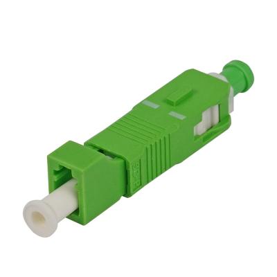 China ROHS Fiber Optic Sc Male To Lc Female Adapter Coupler For Data Transmission for sale