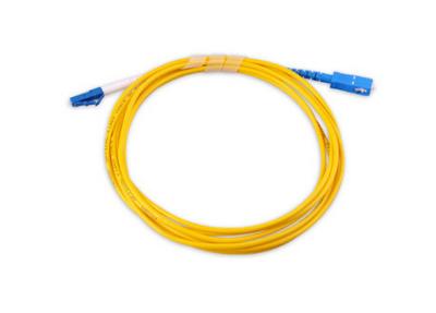 China Ligação em ponte de LAN Single Mode Optical Fiber, cabo de remendo da fibra do Sc Lc do equipamento de teste à venda