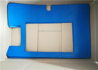 China Large Blue Color Rectangle Custom Rubber Gaskets With 100% Rubber Material for sale