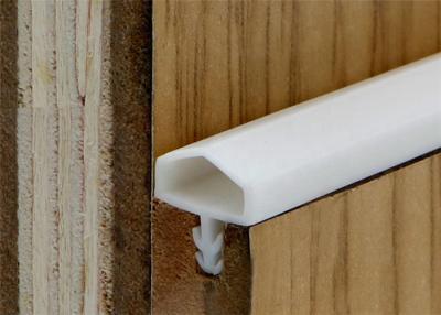 China Tipo juntas de goma de encargo/perfiles de goma de la ranura de la TPE TPV de la protuberancia del PVC para la puerta de madera en venta