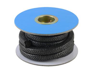 China Pump Fiber Gland Packing Synthetic Fiber Gland Packing With PTFE Heat Insulation for sale