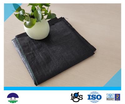 China Anti-weed 100gsm woven geotextile fabric for sale