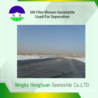 China Resistência UV rachada ambiental da parede de retenção da tela do geotêxtil do filme à venda