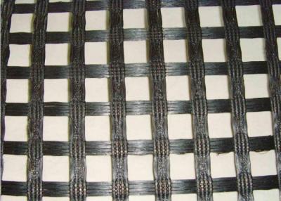 China Durable 50KNM Polyester Geogrid with High Strength for Dike Slope for sale