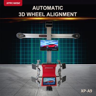 China 3D Car Wheel Alignment Machine Automatic HD Camera 3D Wheel Aligner for sale