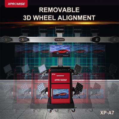 China Herramientas autos de la alineación de la rueda de la alta definición 3D para el equipo del garaje en venta