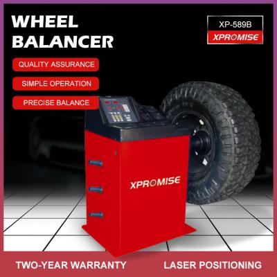 China Popular Car Wheel Balancing Machine High Precision Spindle Cheap Wheel Balancer for sale