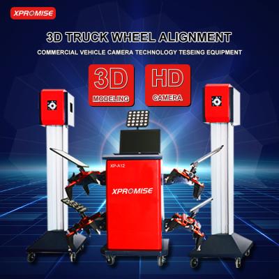 China Alineación electrónica de ruedas de camiones Rango de medición preciso 3D en venta