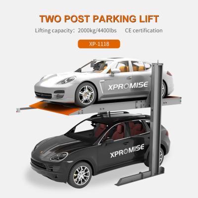 China Elevador de estacionamiento de 2 postes para máquina de automóviles en venta