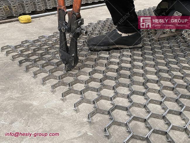 410 Hex steel mesh