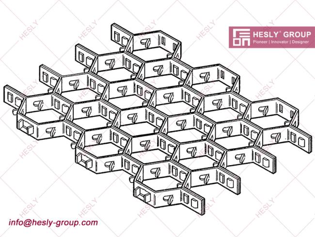 hex mesh with tabs China