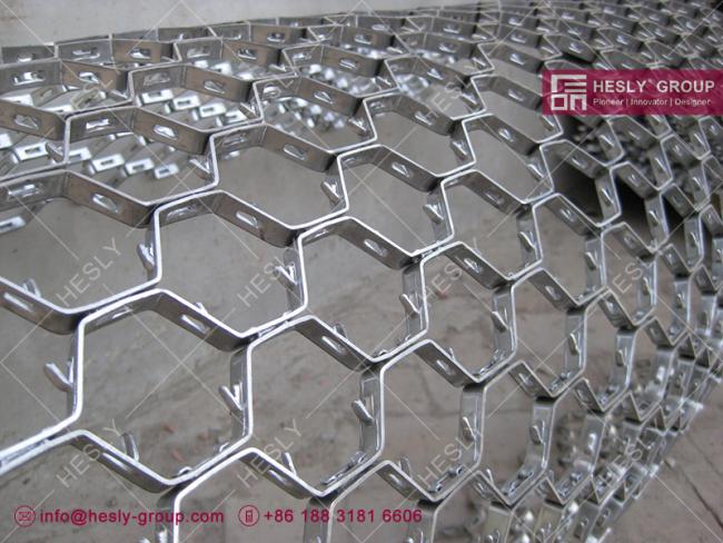 carbon steel hexmetal mesh HESLY CHINA