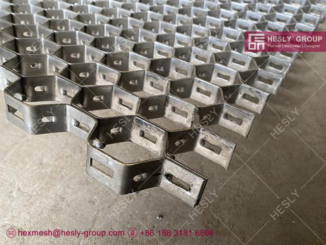 heagonal mesh for refractory