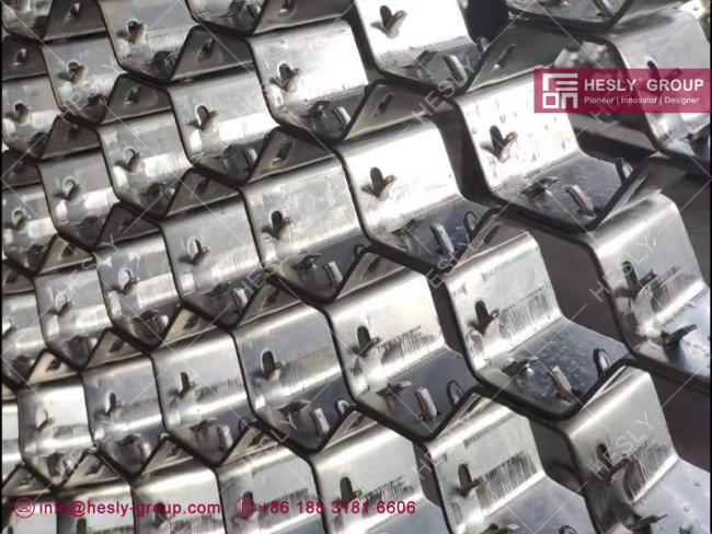 304H Hex-Mesh Duct Linings