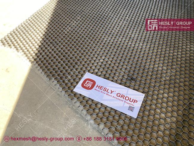carbon steel hex mesh
