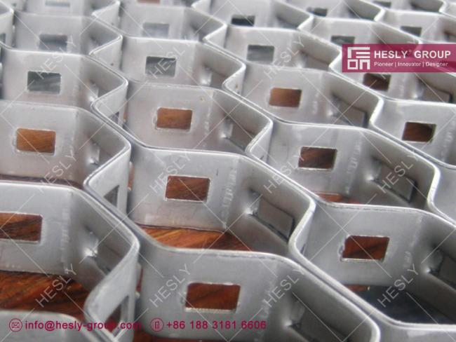 Hexsteel with bonding holes