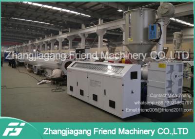 China Single / Multiple Layer PP PE Pipe Extrusion Line 63-630mm Pipe Diameter for sale