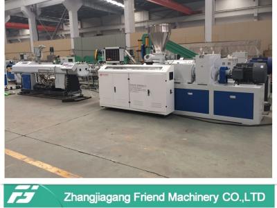 China Blue Color Plastic Pipe Machine For UPVC Electrical Pipe Making Lower Consumption for sale