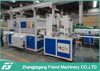 China máquina de la protuberancia del panel de techo del Pvc de 200-600m m para el diseño del tornillo del doble de la hoja en venta