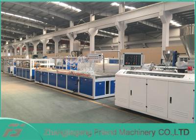 China Stable Running Wood Plastic Composite Production Line 8~20mm Thickness for sale