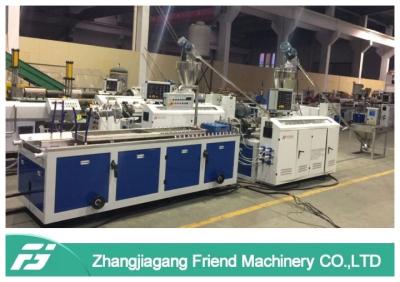 Chine Machine composée en plastique en bois à faible bruit, machine de panneau de mousse de PVC de Wpc à vendre