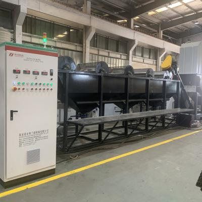 China 300kg/H línea de reciclaje plástica inútil control del PLC con la función de Washsing en venta