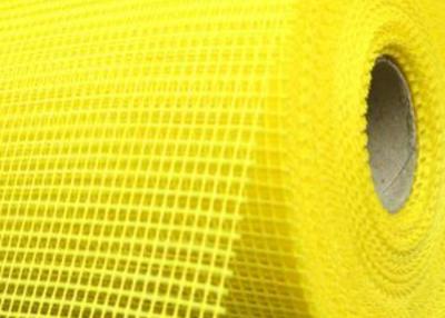 China Yellow Corrosion Resistance 1m Fiberglass Wire Mesh Buliding Material for sale