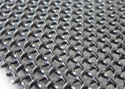 China Door Stainless Steel Wire Mesh Sheets , Black 1x1 14 Gauge Wire Mesh for sale