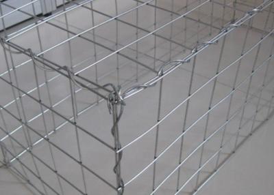 China 10x12cm Gabion Wire Mesh Rock Wall Bunnings For Slope Protection for sale