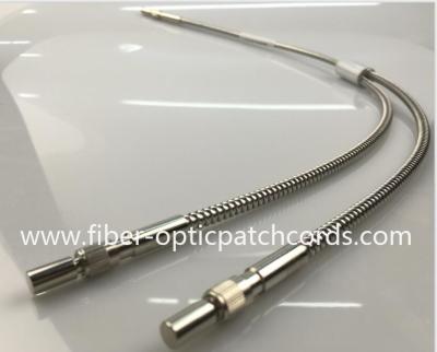 China Silica/Energ Armored Fiber Patch Cord Y Cable 1-7 SMA905-SMA905 400µM 200-1100nm ,Spectrometer Optical Fiber for sale