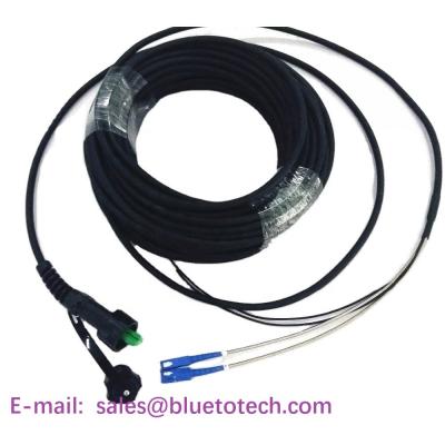 China O remendo tático da fibra ótica de UL94-V0 PDLC-SC FTTA CPRI cabografa a estação base impermeável do cabo da fibra de Huawei à venda