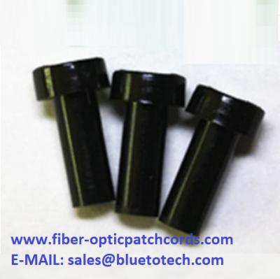 China Black Green SC 2.5mm Fiber Optic Dust Caps Plastic Colored Optical Fiber Connector SC Dust Caps for sale