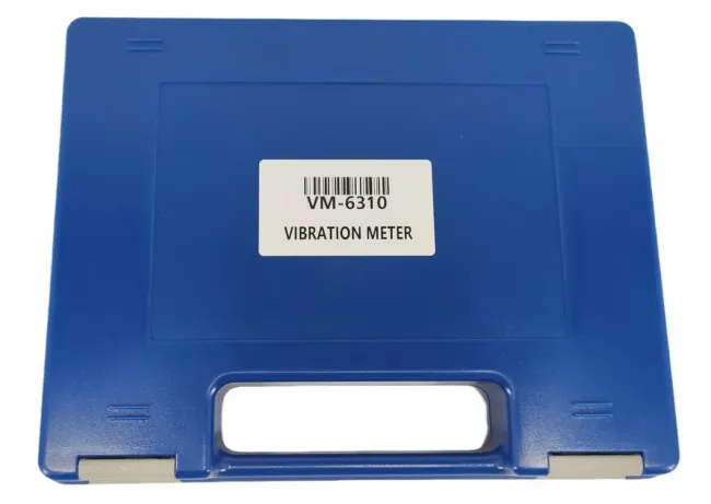 VM-6310 Digital Vibration Meter in carrying case