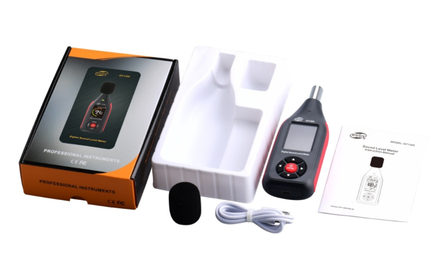 GT1355 Sound Level Meter with VA color screen