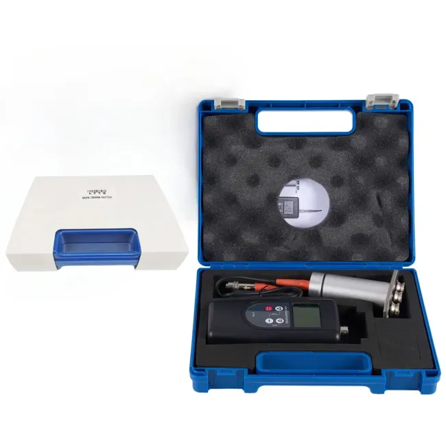 LTTS Digital Tension Meter in protective packaging case