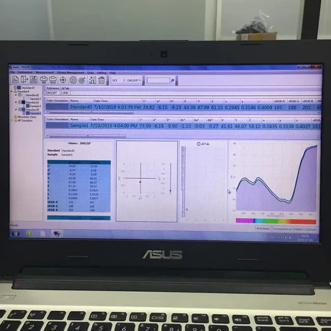TS7700 camera positioning system for precise measurement
