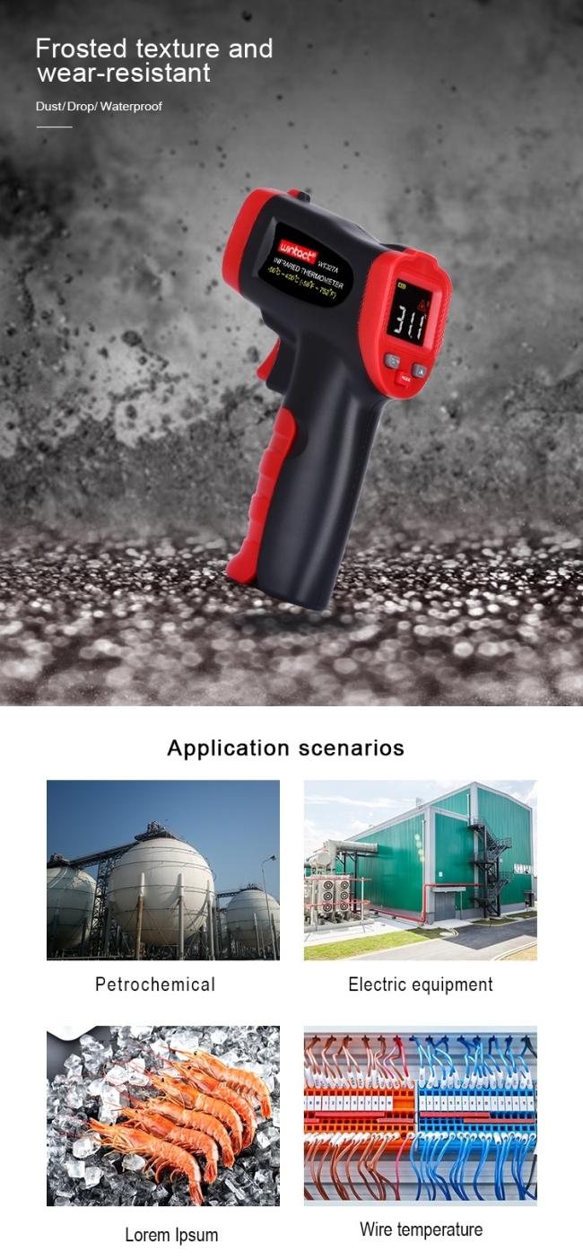 WT326/WT327 Infrared Thermometer in use