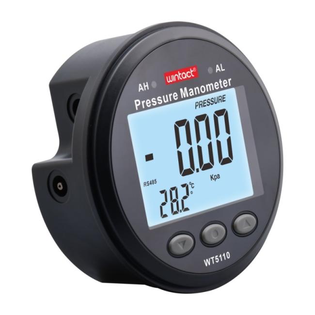 WT5110 Series Digital Pressure Manometer front view