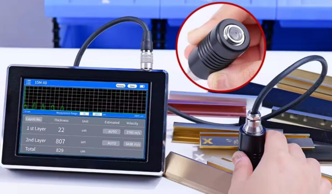 Small 6mm measuring area demonstration
