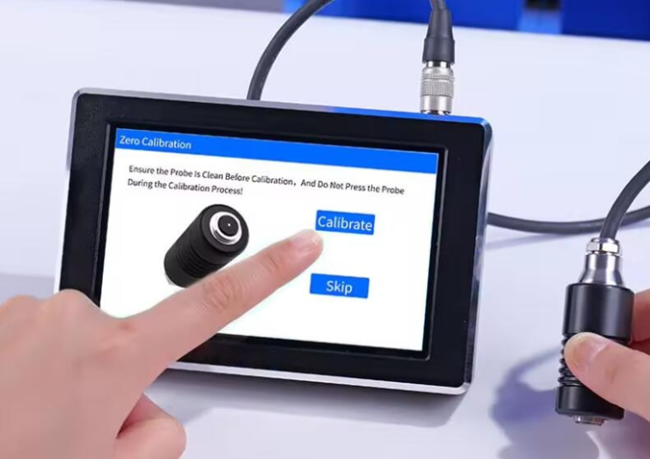 Zero-point calibration process