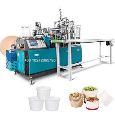 China 70 speed Automatic Paper bowl making machine with cup lid cover for sale