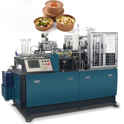China 750ML Automatic Medium Speed Disposable Food Paper Bowl Making Machine Supplier for sale