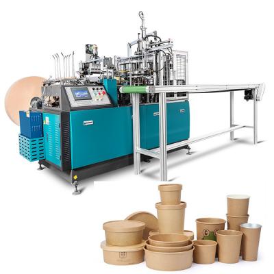 China PE Coated 140-350GSM Paper Plate And Bowl Making Machine For Convenient Noodle Bowl for sale