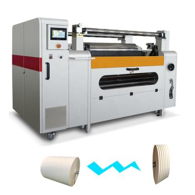 China Dia 1400mm Thermal Paper Slitting Rewinding Machine 3200KG for sale